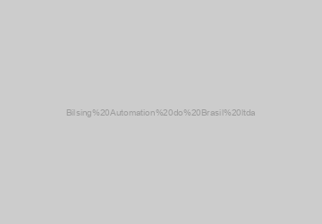 Logo Bilsing Automation do Brasil ltda